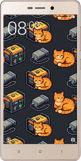 Силиконовый чехол Autonomous Zone для Xiaomi Redmi 3x - 6771u-441 изображение 