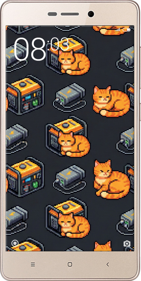 Силиконовый чехол Autonomous Zone для Xiaomi Redmi 3x - 6771u-441 изображение 