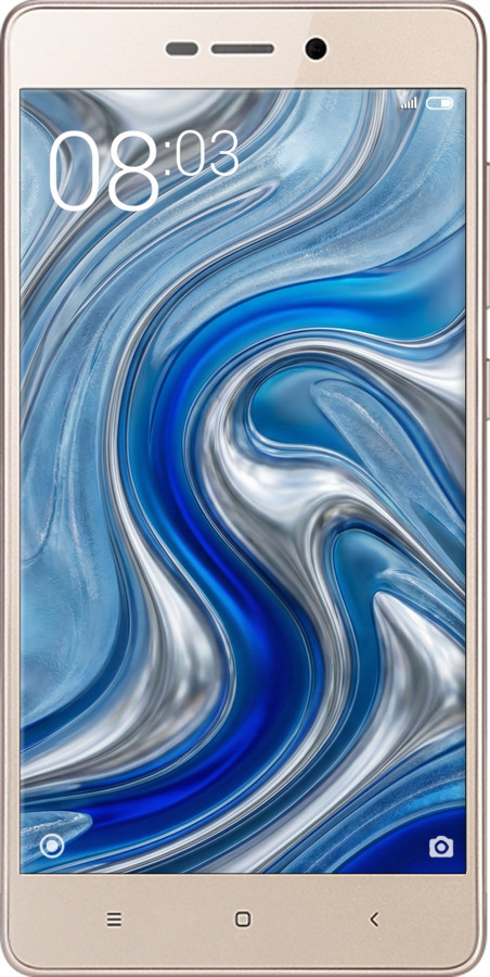 Силиконовый чехол Liquid Chrome для Xiaomi Redmi 3x - 6781u-441 изображение 