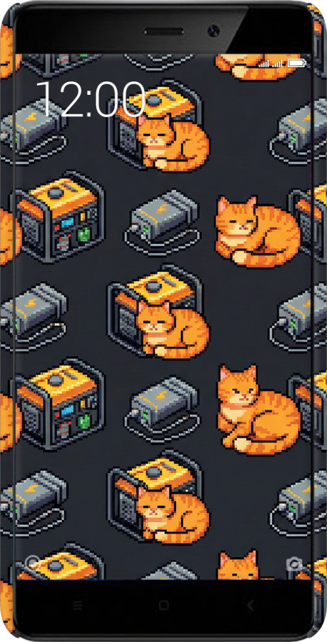 3D пластиковый матовый чехол Autonomous Zone для Xiaomi Redmi 4 - 6771m-417 изображение 