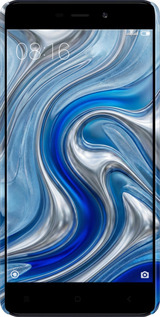 3D пластиковый матовый чехол Liquid Chrome для Xiaomi RedMi 4A - 6781m-631 изображение 