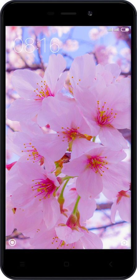 2D пластиковый чехол Сакура для Xiaomi RedMi 4A - 6029t-631 изображение 