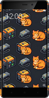 3D пластиковый матовый чехол Autonomous Zone для Xiaomi Redmi 4 pro - 6771m-438 изображение 