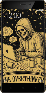 3D пластиковий матовий чехол The Overthinker для Xiaomi Redmi 4 Prime - 6774m-437 изображение 