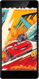 Силиконовый чехол Тачки для Xiaomi Redmi 4 pro - 6288u-438 изображение 