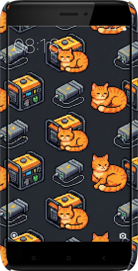 3D пластиковий матовий чехол Autonomous Zone для Xiaomi Redmi 4X - 6771m-778 изображение 