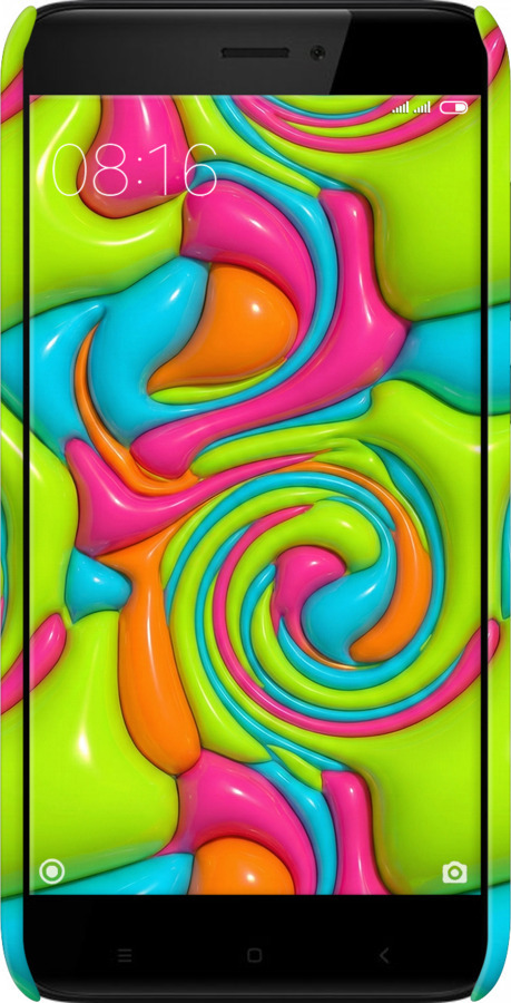 3D пластиковий матовий чехол Y2K Jelly Dream для Xiaomi Redmi 4X - 6780m-778 изображение 