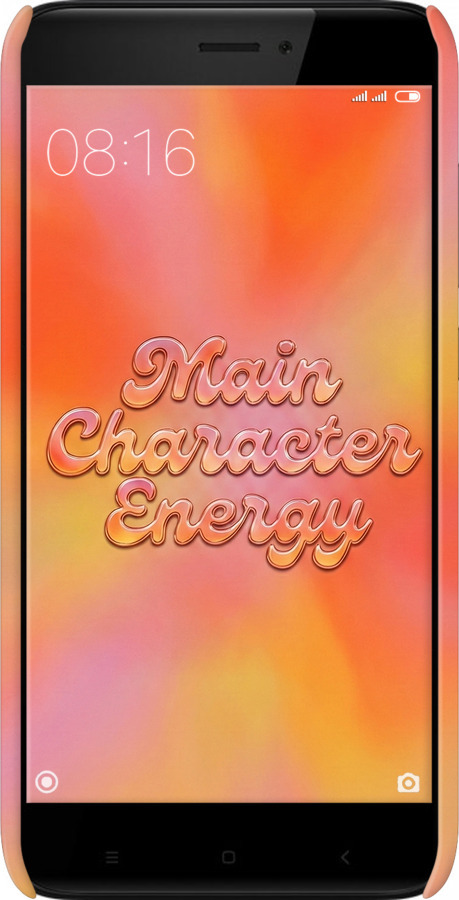 3D пластиковый матовый чехол Aura Gradient Main Character Energy Aesthetic Y2K для Xiaomi Redmi 4X - 6783m-778 изображение 