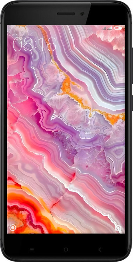 Силіконовий чехол Мрамор 2 для Xiaomi Redmi 4X - 6307u-778 изображение 