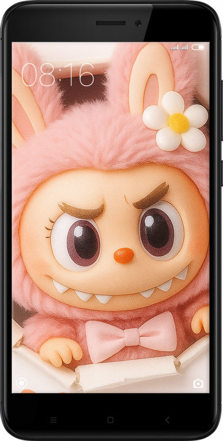 2D пластиковий чехол Лабубу 2 для Xiaomi Redmi 4X - 6710t-778 изображение 
