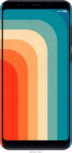 3D пластиковый матовый чехол № 5410 для Xiaomi Redmi 5 Plus - 5410m-1347 изображение 