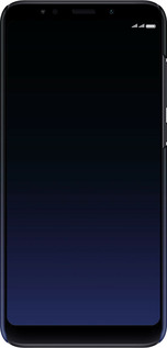 3D пластиковый матовый чехол Градиент в тёмно - синем стиле для Xiaomi Redmi 5 Plus - 6542m-1347 изображение 