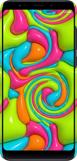 3D пластиковий матовий чехол Y2K Jelly Dream для Xiaomi Redmi 5 Plus - 6780m-1347 изображение 