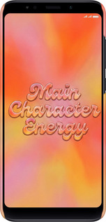 3D пластиковый матовый чехол Aura Gradient Main Character Energy Aesthetic Y2K для Xiaomi Redmi 5 Plus - 6783m-1347 изображение 