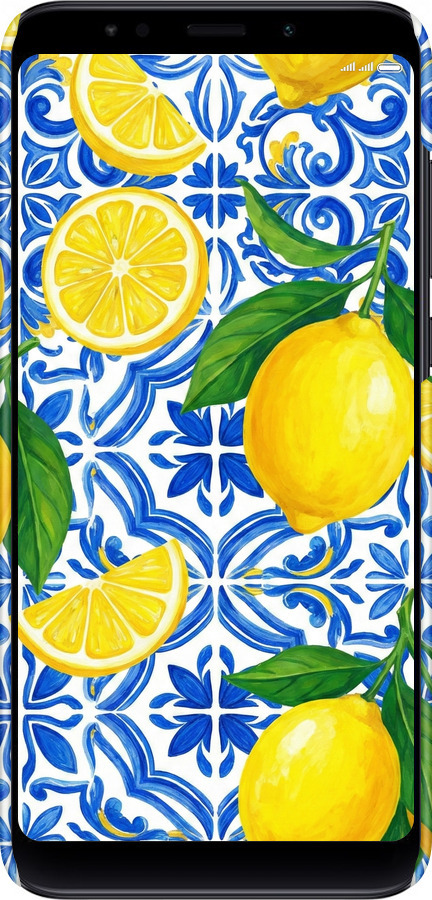 3D пластиковий матовий чехол Grocery Girl Italian Summer для Xiaomi Redmi 5 Plus - 6766m-1347 изображение 