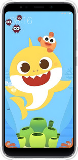 Силикон с усиленными углами чехол Бейби Шарк для Xiaomi Redmi 5 Plus - 6303sp-1347 изображение 