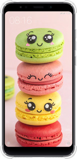 Силикон с усиленными углами чехол Печенье для Xiaomi Redmi 5 Plus - 6693sp-1347 изображение 