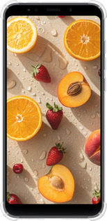 Силіконовий протиударний с посиленими кутами чехол Фрукти 3 для Xiaomi Redmi 5 Plus - 6703sp-1347 изображение 