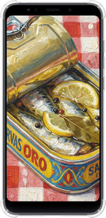 Силіконовий протиударний с посиленими кутами чехол Vintage Sardine Tin Phone для Xiaomi Redmi 5 Plus - 6772sp-1347 изображение 