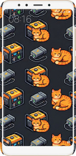 3D пластиковий матовий чехол Autonomous Zone для Xiaomi Redmi 5 - 6771m-1350 изображение 