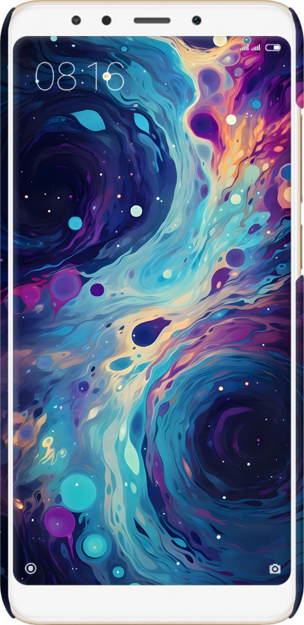 3D пластиковий матовий чехол Арт акварель для Xiaomi Redmi 5 - 6329m-1350 изображение 