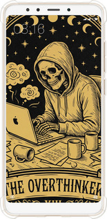 Силіконовий протиударний с посиленими кутами чехол The Overthinker для Xiaomi Redmi 5 - 6774sp-1350 изображение 