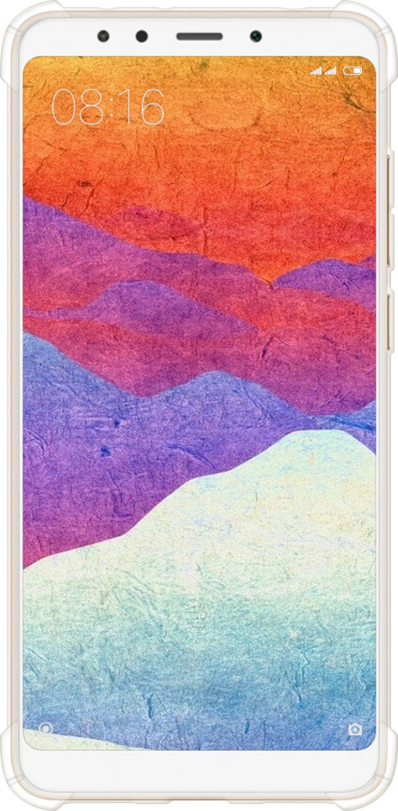 Силикон с усиленными углами чехол Горный закат для Xiaomi Redmi 5 - 6479sp-1350 изображение 