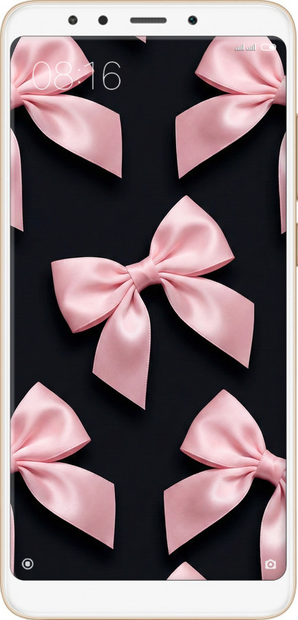 Силиконовый чехол Coquette Ribbons Dark Coquette для Xiaomi Redmi 5 - 6767u-1350 изображение 