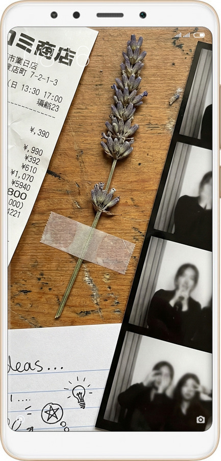 Силіконовий чехол Aesthetic Scrapbook Collage для Xiaomi Redmi 5 - 6773u-1350 изображение 