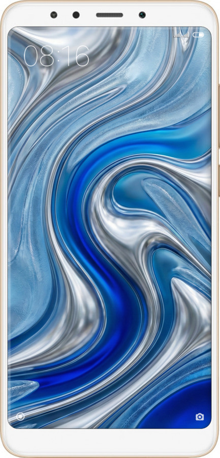 Силиконовый чехол Liquid Chrome для Xiaomi Redmi 5 - 6781u-1350 изображение 