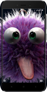 3D пластиковий матовий чехол Пухнастик для Xiaomi Redmi 5A - 6017m-1133 изображение 
