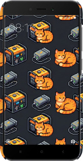 3D пластиковый матовый чехол Autonomous Zone для Xiaomi Redmi 5A - 6771m-1133 изображение 