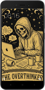 Силиконовый чехол The Overthinker для Xiaomi Redmi 5A - 6774u-1133 изображение 