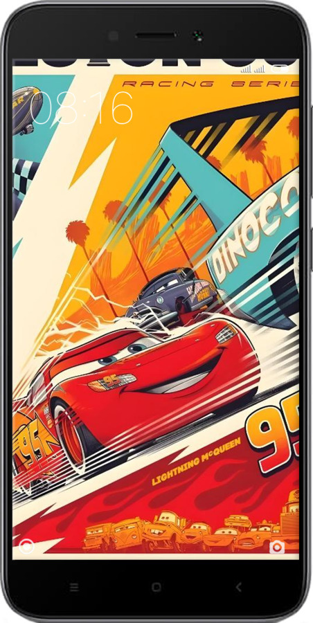 2D пластиковий чехол Тачки для Xiaomi Redmi 5A - 6288t-1133 изображение 