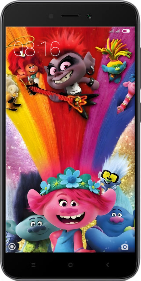 Силиконовый чехол Троли для Xiaomi Redmi 5A - 6343u-1133 изображение 