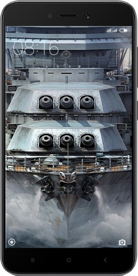 2D пластиковый чехол Линкор, world of tanks, wargaming, военный корабль для Xiaomi Redmi 5A - 6453t-1133 изображение 