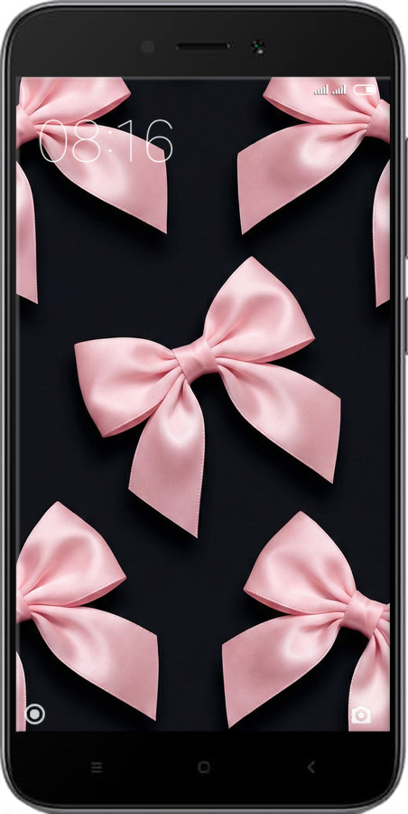 Силіконовий чехол Coquette Ribbons Dark Coquette для Xiaomi Redmi 5A - 6767u-1133 изображение 
