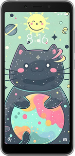 TPU чехол Милый котик для Xiaomi Redmi 6 - 6364b-1521 изображение 