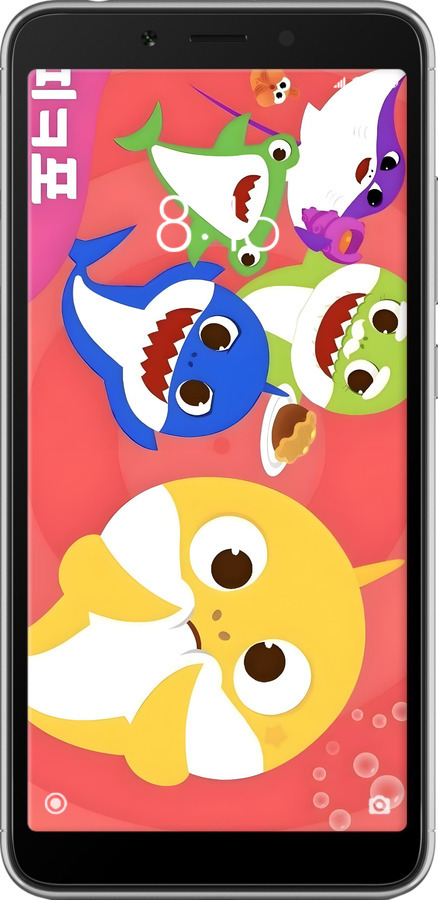 TPU чехол Бейби Шаркс для Xiaomi Redmi 6 - 6305b-1521 изображение 