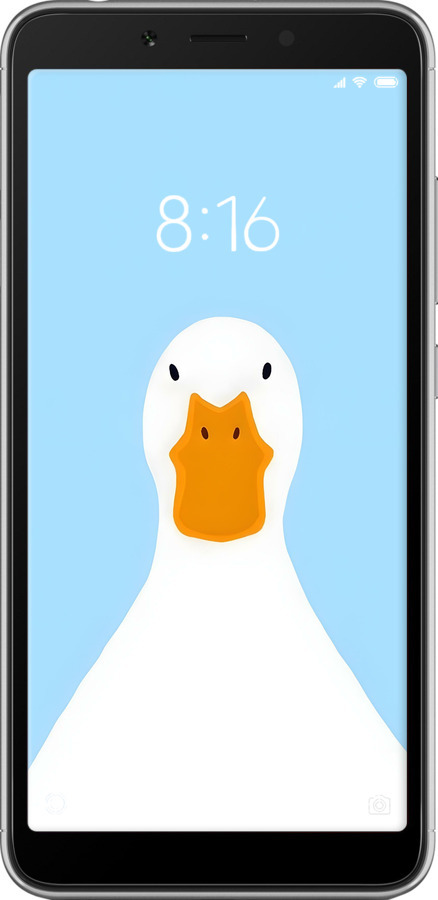 TPU чехол Гусь для Xiaomi Redmi 6 - 6350b-1521 изображение 
