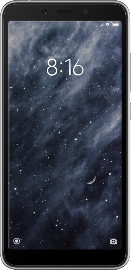 TPU чехол Сині хмари, Синій місяць для Xiaomi Redmi 6 - 6398b-1521 изображение 