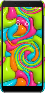 3D пластиковый матовый чехол Y2K Jelly Dream для Xiaomi Redmi 6 - 6780m-1521 изображение 