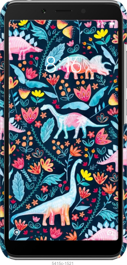 3D пластиковый матовый чехол № 5415 для Xiaomi Redmi 6 - 5415m-1521 изображение 