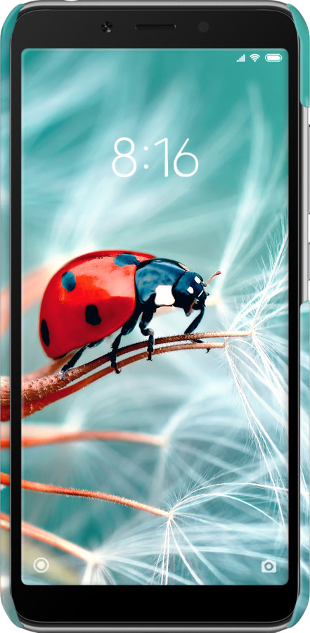 3D пластиковий матовий чехол Сонечко для Xiaomi Redmi 6 - 6049m-1521 изображение 