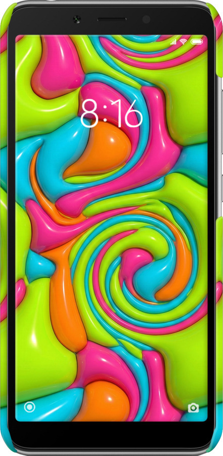 3D пластиковый матовый чехол Y2K Jelly Dream для Xiaomi Redmi 6 - 6780m-1521 изображение 