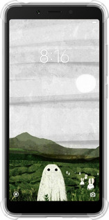 Силикон с усиленными углами чехол Привидение для Xiaomi Redmi 6 - 6492sp-1521 изображение 