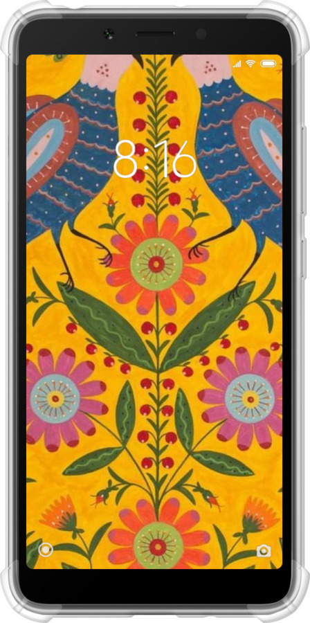 Силикон с усиленными углами чехол Примаченко4 для Xiaomi Redmi 6 - 5912sp-1521 изображение 