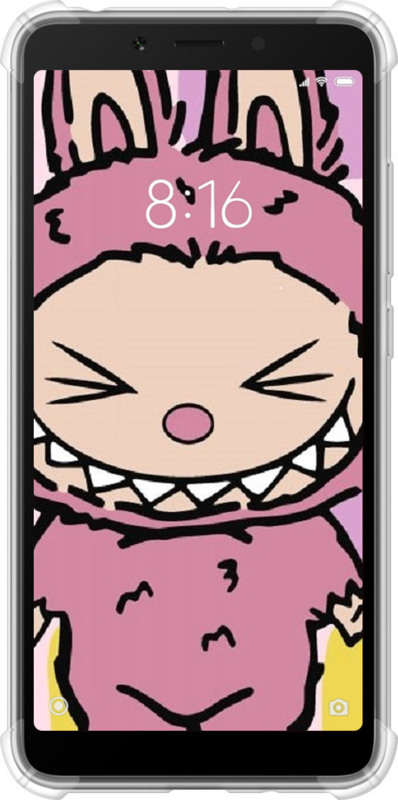 Силіконовий протиударний с посиленими кутами чехол № 6737 для Xiaomi Redmi 6 - 6737sp-1521 изображение 