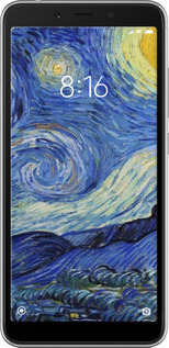 2D пластиковий чехол «Зоряна ніч» Вінсента Ван Гога для Xiaomi Redmi 6 - 6433t-1521 изображение 