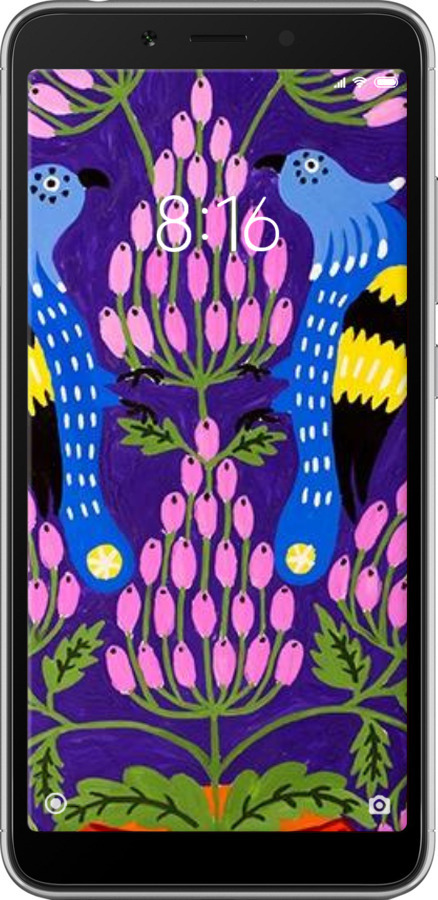 2D пластиковый чехол Примаченко5 для Xiaomi Redmi 6 - 5913t-1521 изображение 